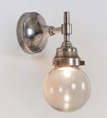 ICEBERG OUTDOOR WALL LIGHT ANTIQUE SILVER