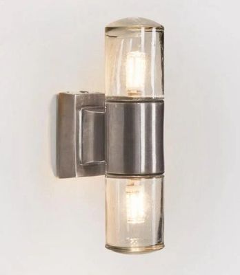 PLOVER OUTDOOR WALL LIGHT ANTIQUE SILVER