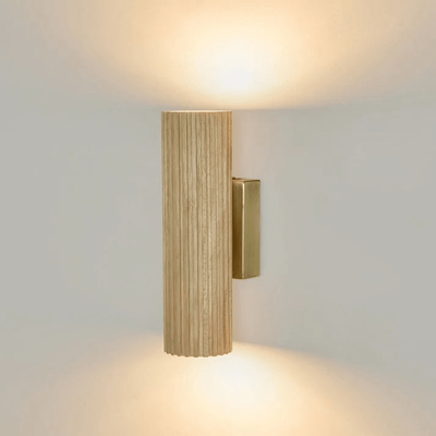 VINCE WOODEN WALL LIGHT NATURAL