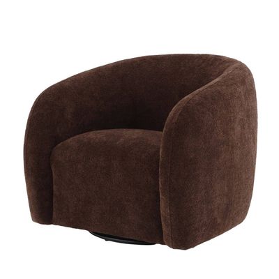 MAX SWIVEL CHAIR - CHOCOLATE