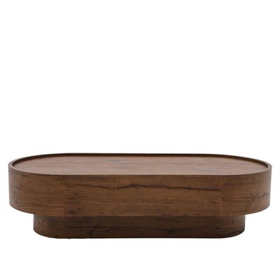 Orbit Coffee Table - Walnut Oak Veneer