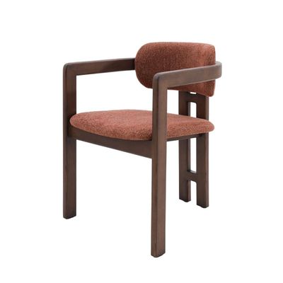 AYLA DINING CHAIR - BURNT SIENNA