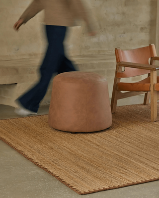 LANDRO OTTOMAN -TOFFEE