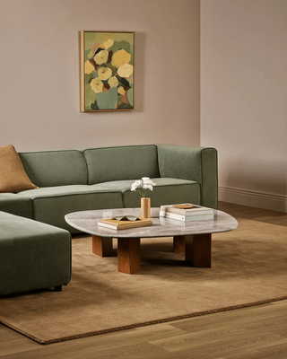 BASTION CLARET FLOOR RUG - HAZELNUT