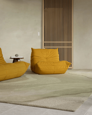 EDGEWATER FLOOR RUG - PISTACHIO