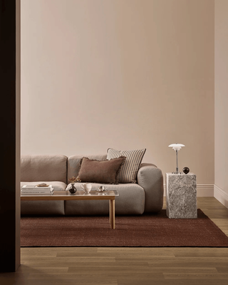 LINDEN FLOOR RUG - BRICK