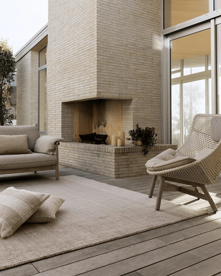 BEDROCK FLOOR RUG - SAND
