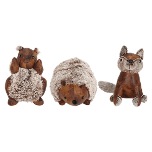 DOORSTOP FOREST ANIMALS ASSORTED
