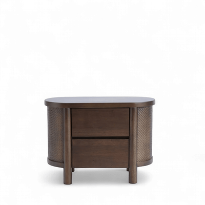 COOLUM BEDSIDE TABLE WALNUT