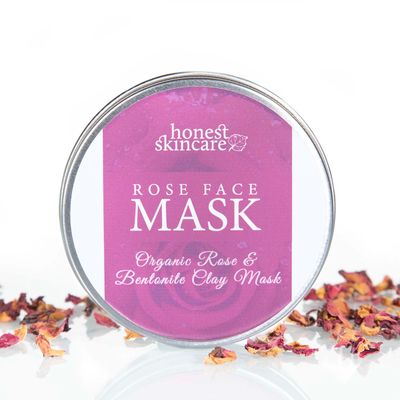 Organic Bentonite Clay and Rose Face Mask