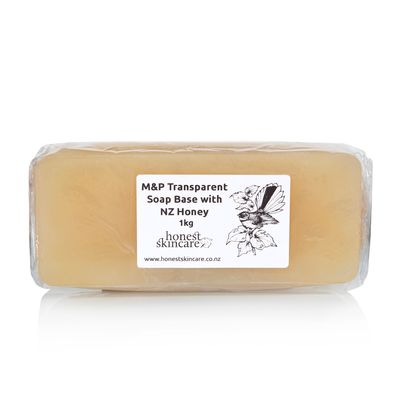 Melt and Pour Soap Base - with New Zealand Honey