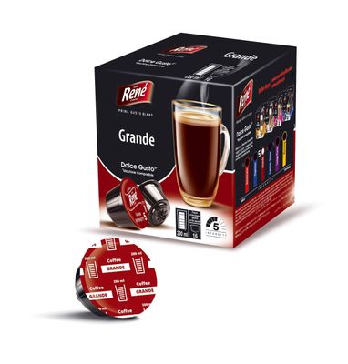 20% Discount - Rene - Grande x 16 Pods