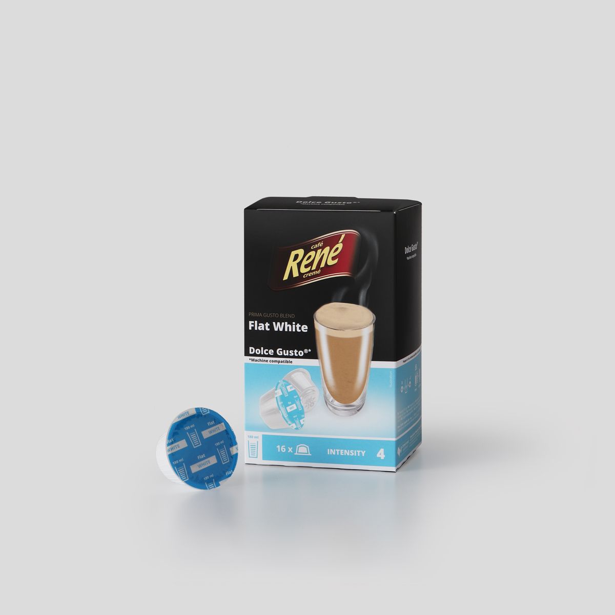 Café capsules café au lait compatible Dolce Gusto, U (x 16)
