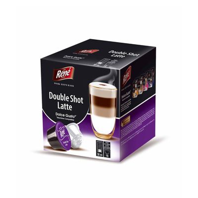 Double Shot Latte For Dolce Gusto
