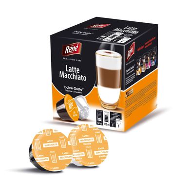 Rene - Latte Macchiato x 16 Pods - SD