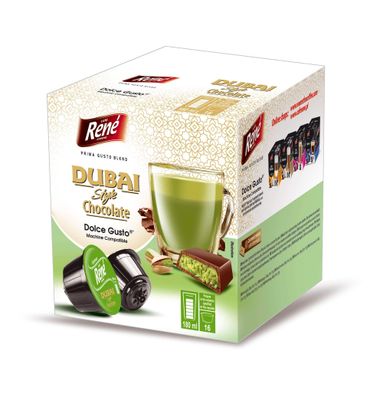 Dubai Style Chocolate For Dolce Gusto