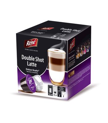 Double Shot Latte For Dolce Gusto