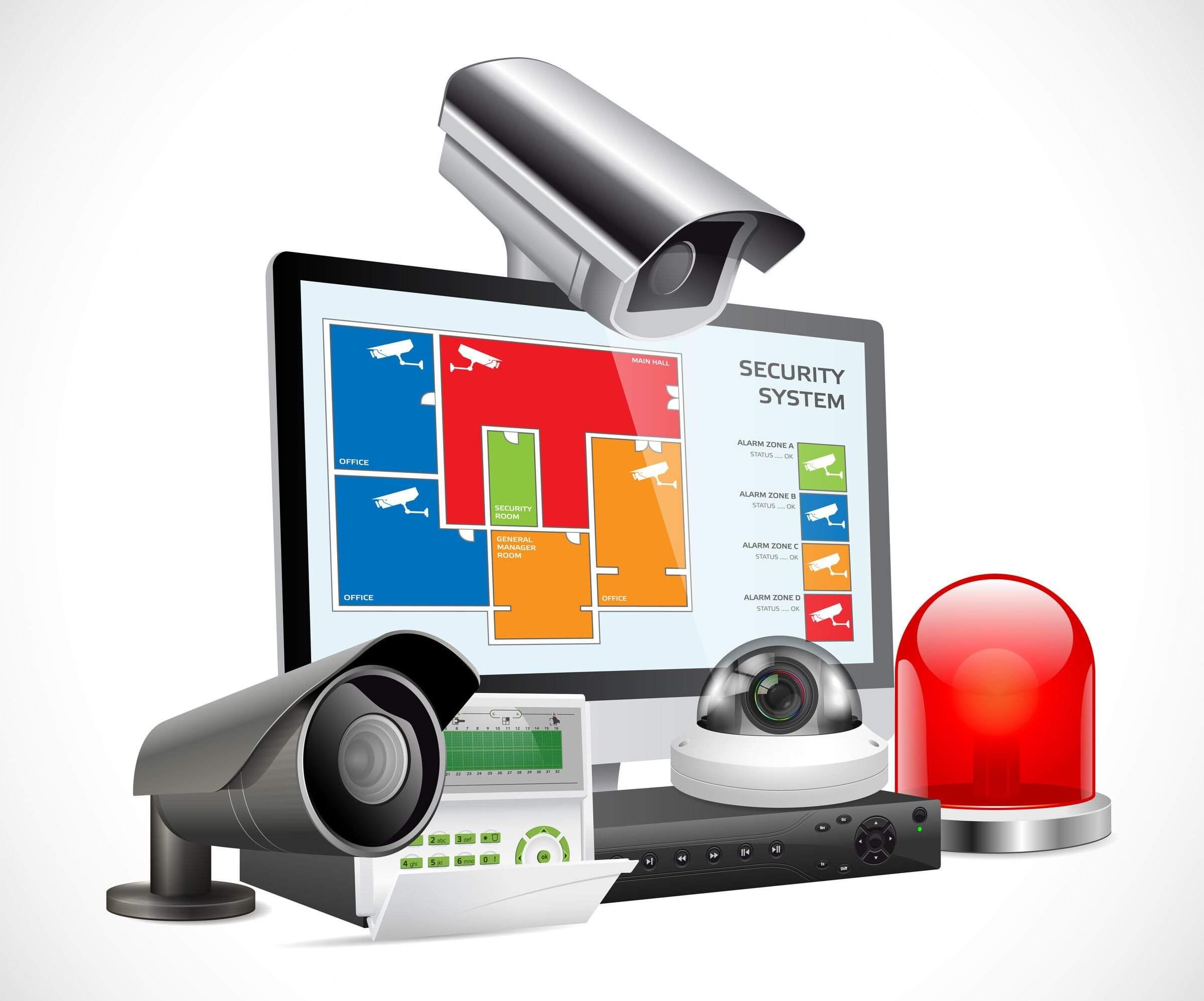 Closed-circuit television CCTV Camera Surveillance Footage
