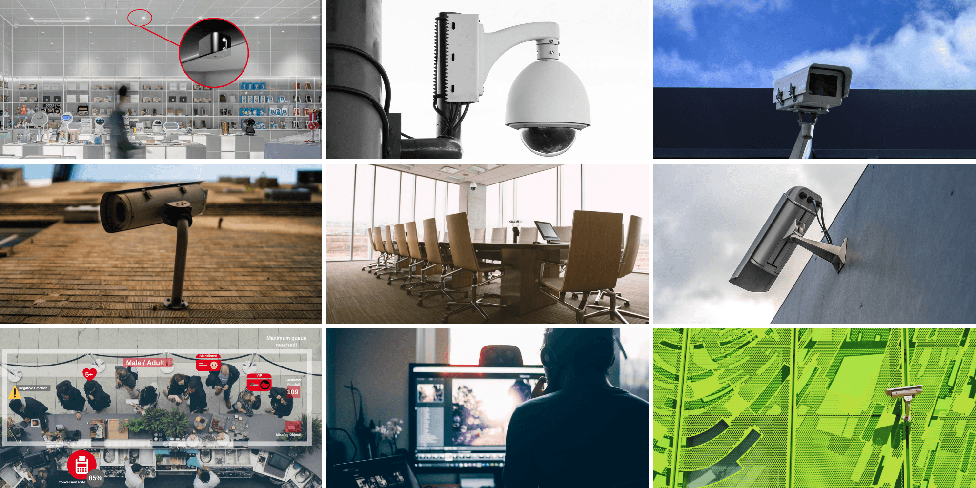 IQ Security All Kinds of CCTV Security Cameras