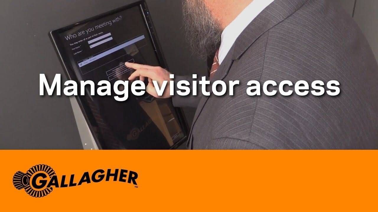 IQ Security - Visitor Management Kiosk Access Control
