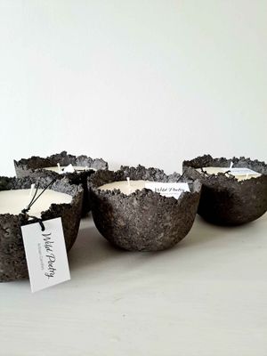 LUNA CANDLE - CHARCOAL