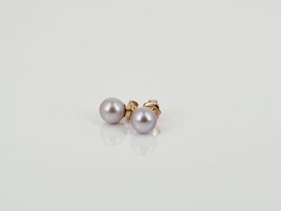 Pink/Mauve fresh water pearls