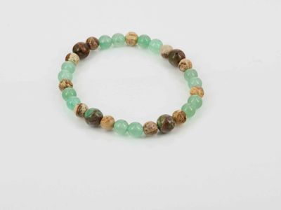Bracelet - a touch of green