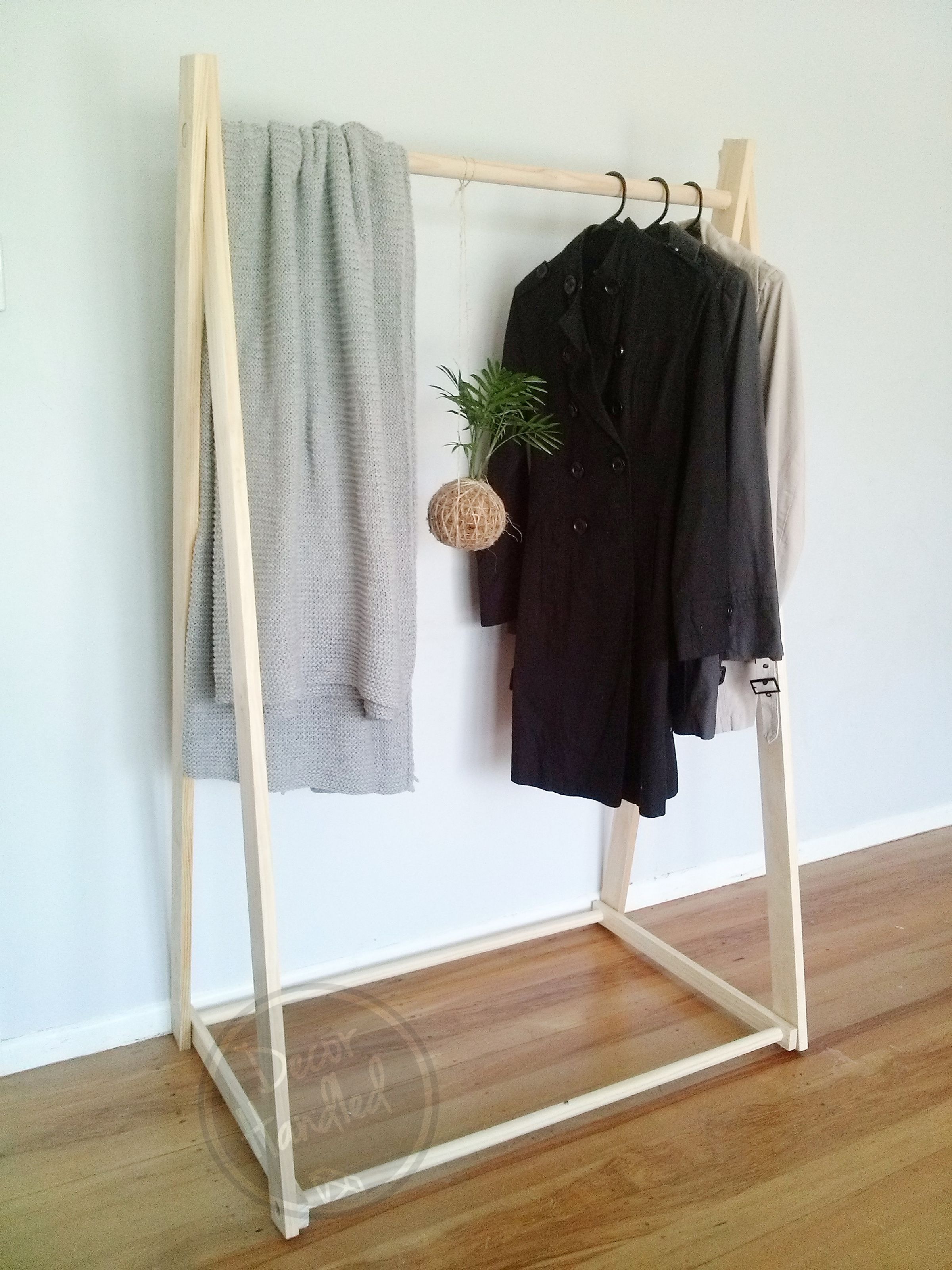 Decor Handled | Tall A-frame Clothing Rack, Accessories