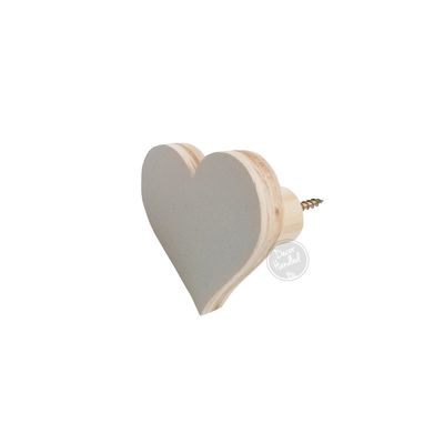 Heart Wall Handle (Screw in or Removable)