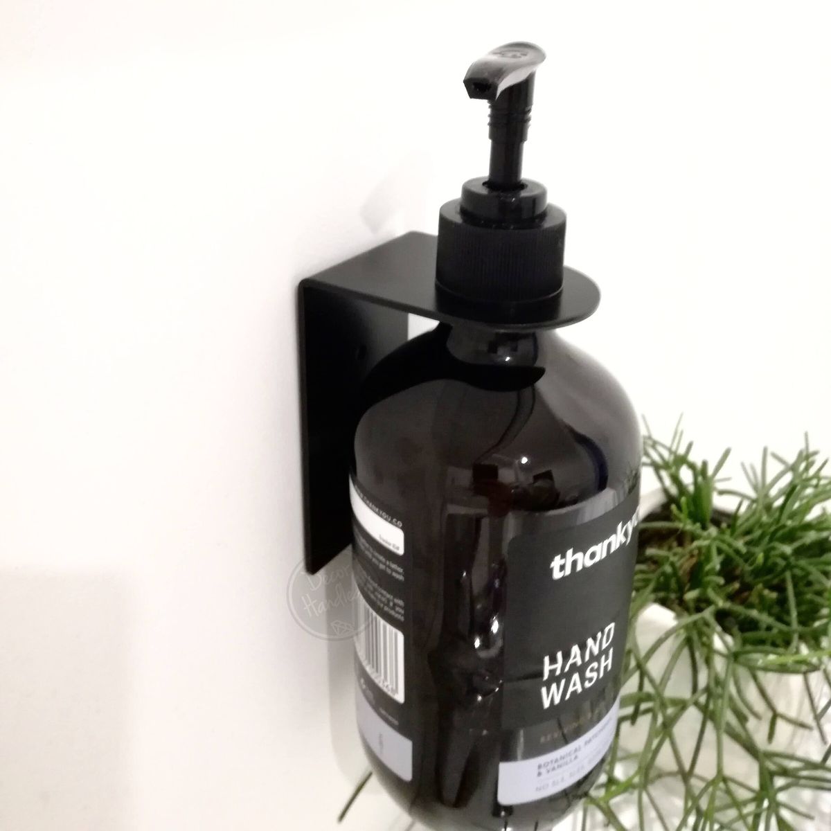 Hand soap store bottle holder