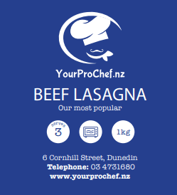 Beef Lasagna 1kg Tray