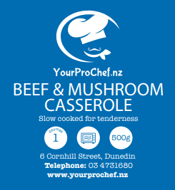 Beef &amp; Mushroom Casserole