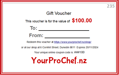 e-Gift Voucher $100