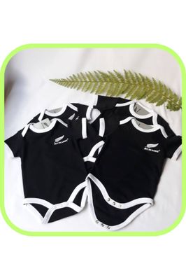All Blacks Short Sleeve Bodysuit