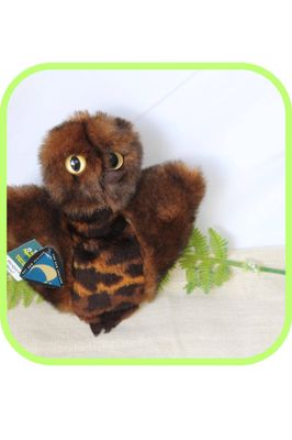 Morepork (Ruru) Hand Puppet