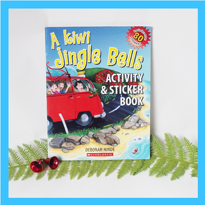 A Kiwi Jingle Bells Activity and Sticker Book damaged WAS $15.99
