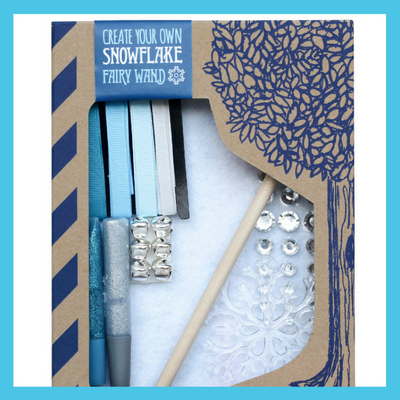 Create your own Snowflake Fairy Wand Craft Kit