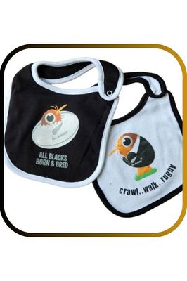 All Blacks 2 Pack Bibs