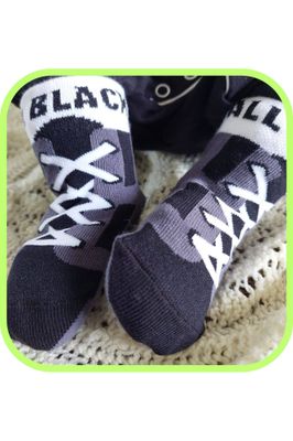 All Blacks Infant Boot Socks 6M - 1 Year