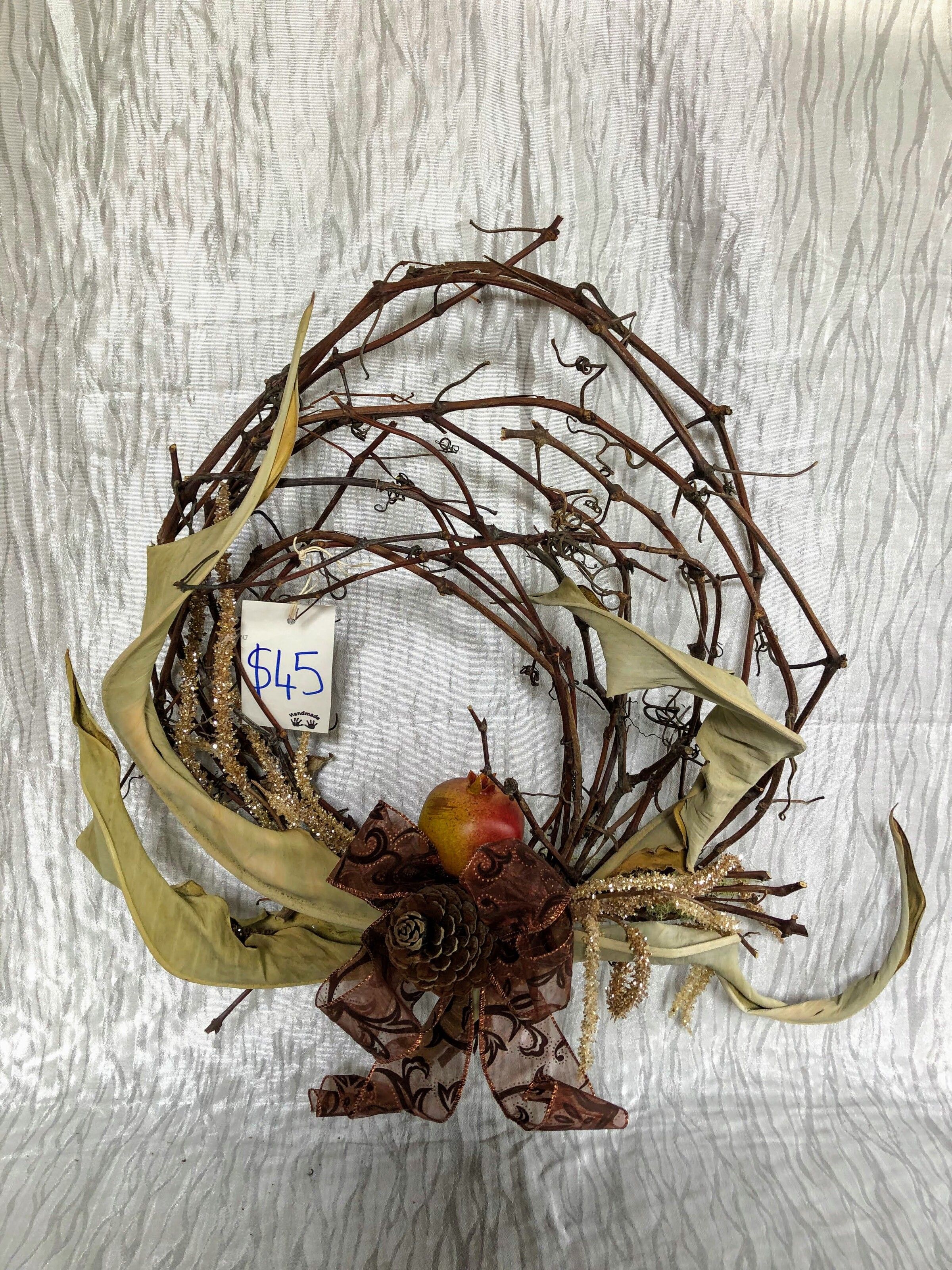 Creative Pomegranate  Wreath - Code 19 Sold