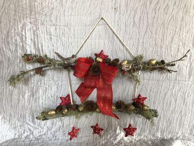 Unique Christmas wall hanging - Code 40 SOLD