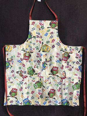 Owl Apron - - Code - 44 SOLD