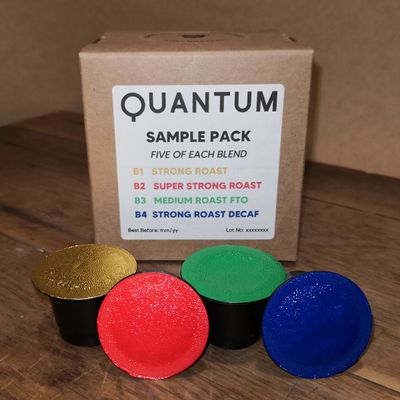Sample Qube - Quantum&#039;s Four Blends