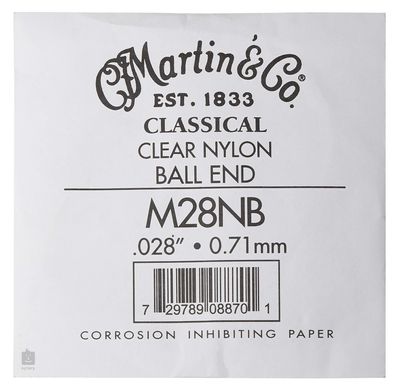 Martin Classical Guitar Single Strings - Ball End
