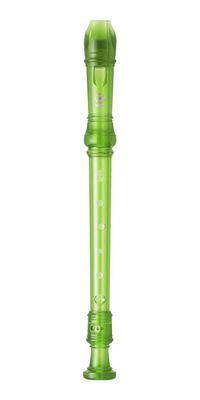 Yamaha Descant (Soprano) Recorder - 3 Piece - Transparent Green