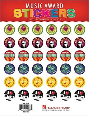 HLSPL Music Award Stickers