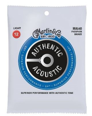 Martin SP Authentic Phosphor Bronze Acoustic Guitar String Set