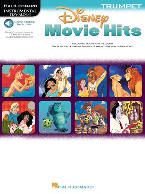 Disney Movie Hits for Trumpet Book and OLA - CLEARANCE - was $29.95