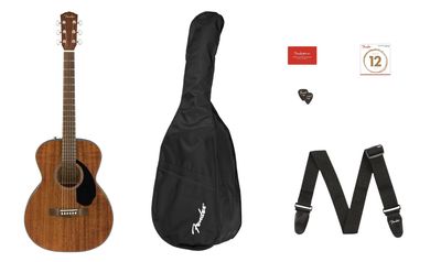 Fender CC60S Concert Sized Acoustic Guitar Package