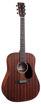 Martin D10E-01 Dreadnought Size Road Series Guitar w/Sapele Top, Back and Sides